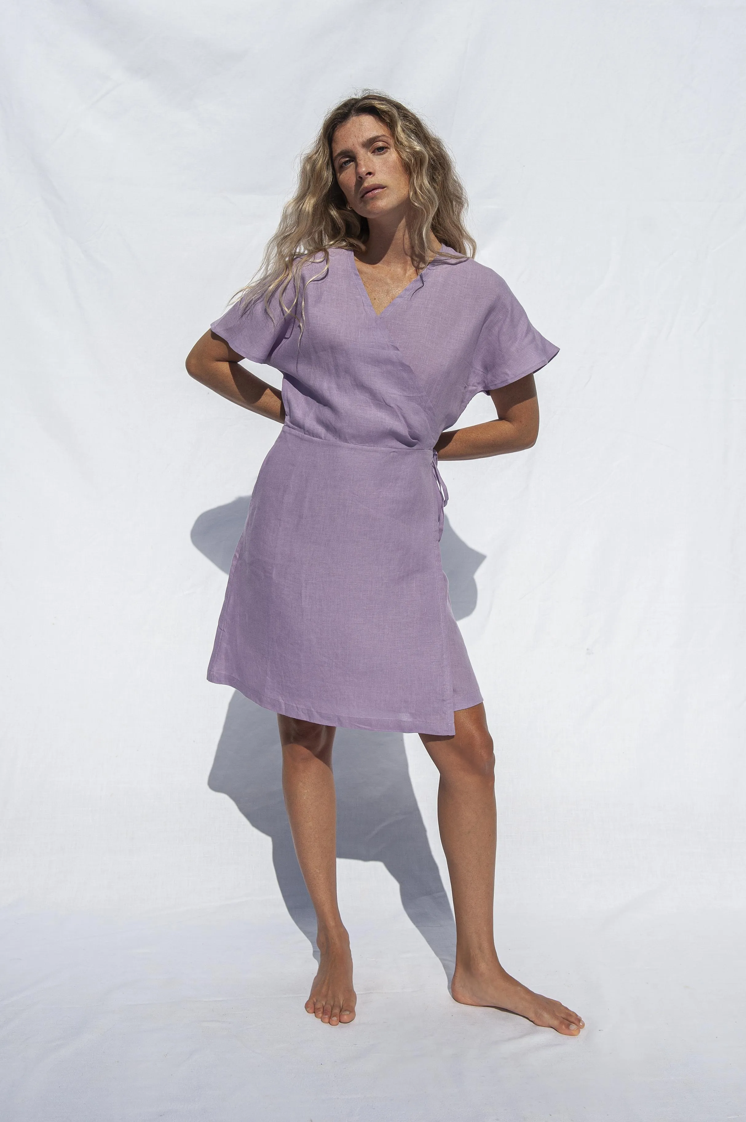 Emma Wrapdress Lilac