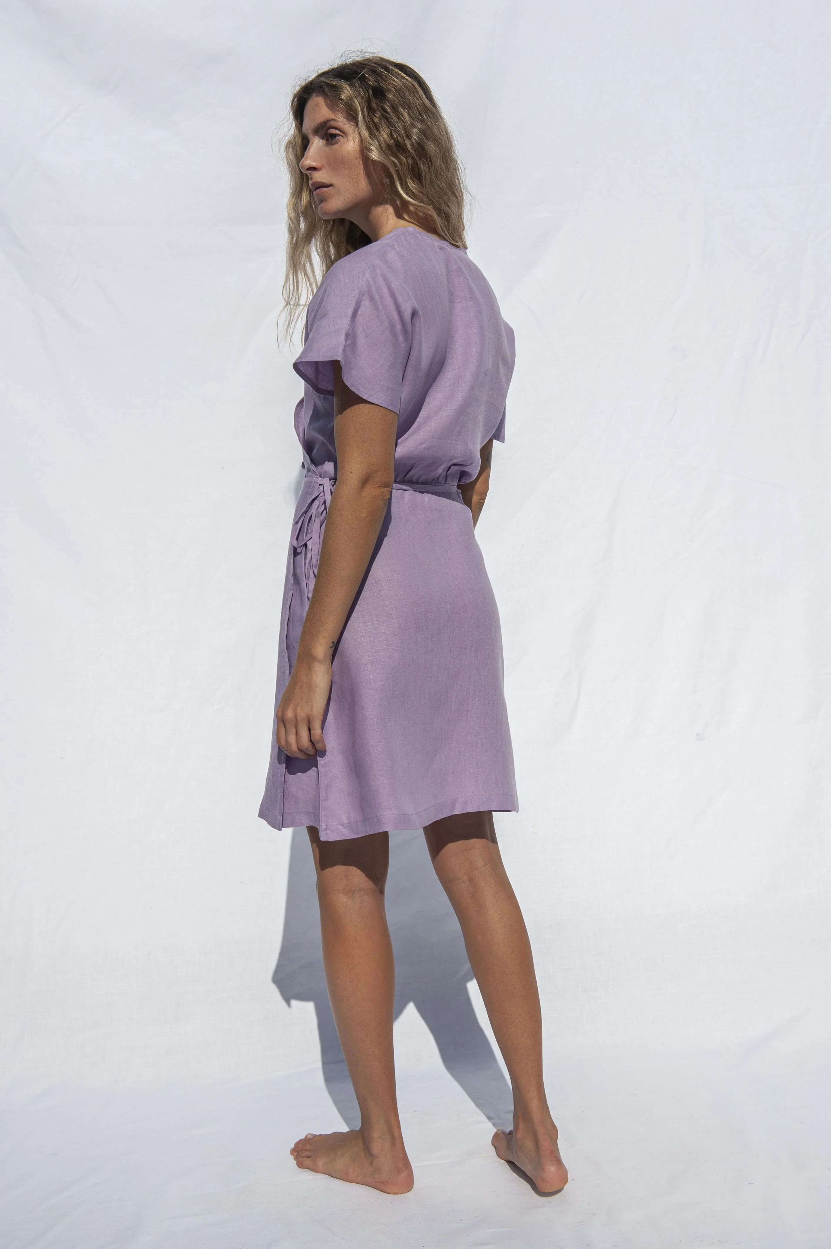 Emma Wrapdress Lilac