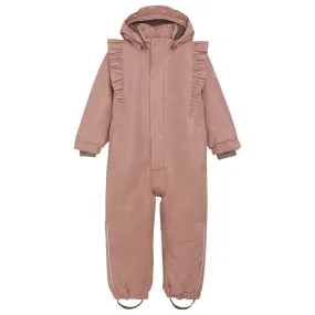 En Fant Burlwood Snowsuit w. Ruffles