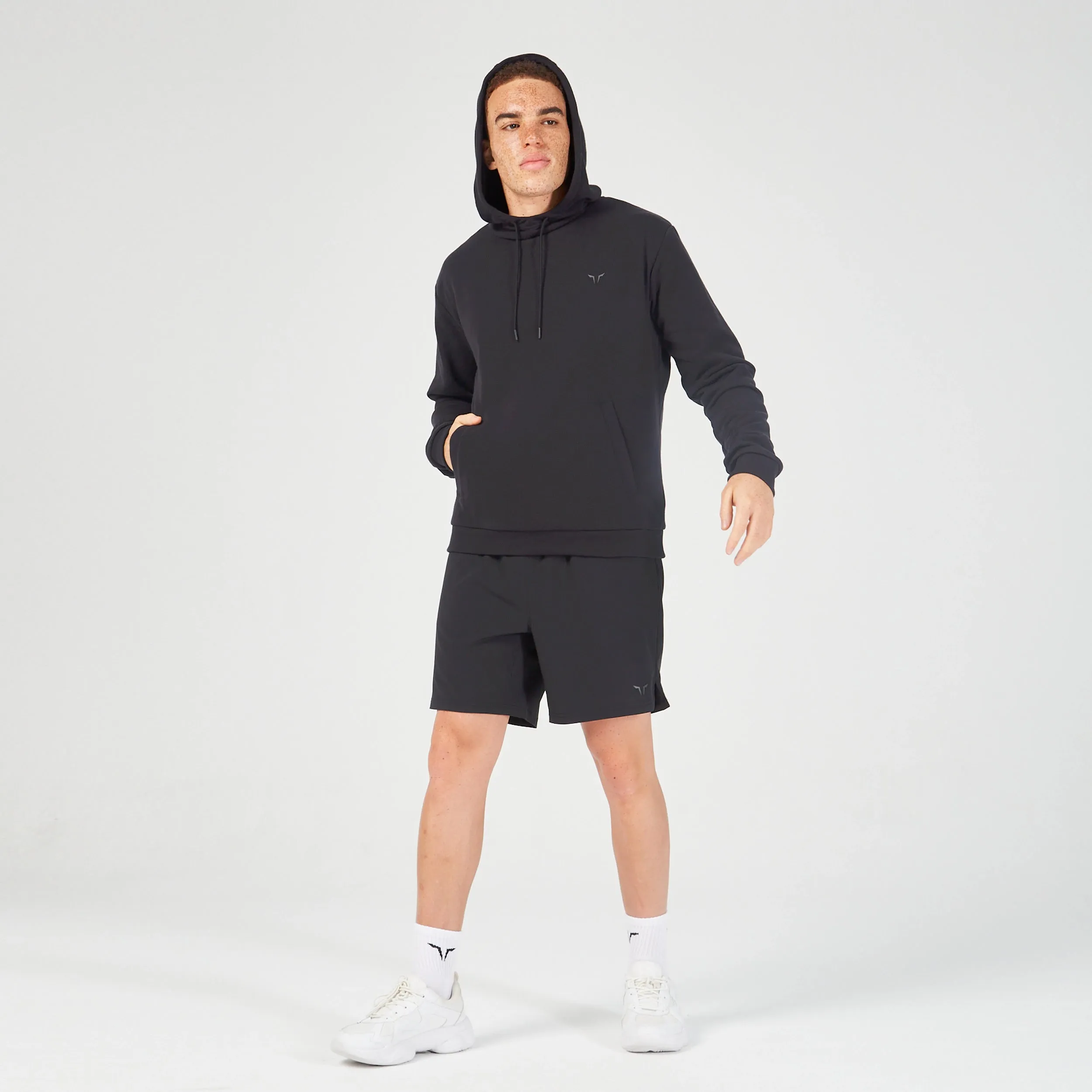 Essential Hoodie - Asphalt Logo Edition