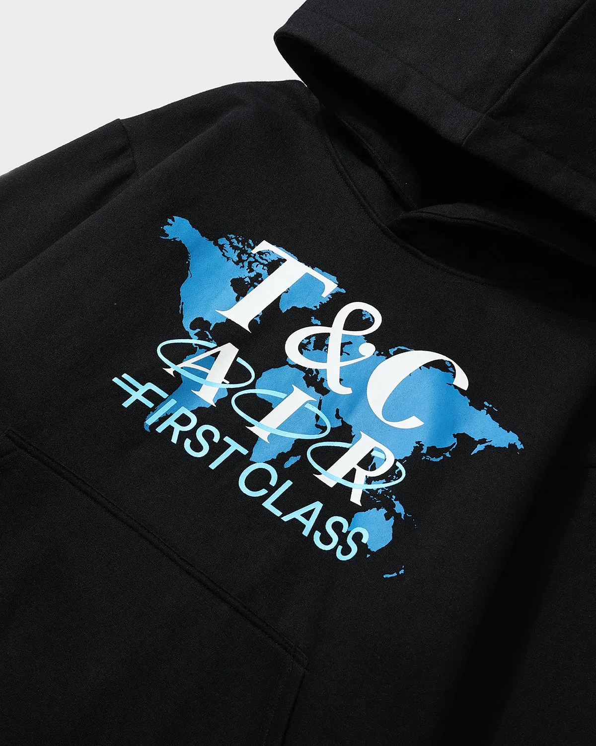 First Class Hoodie & Sweats Set in Black