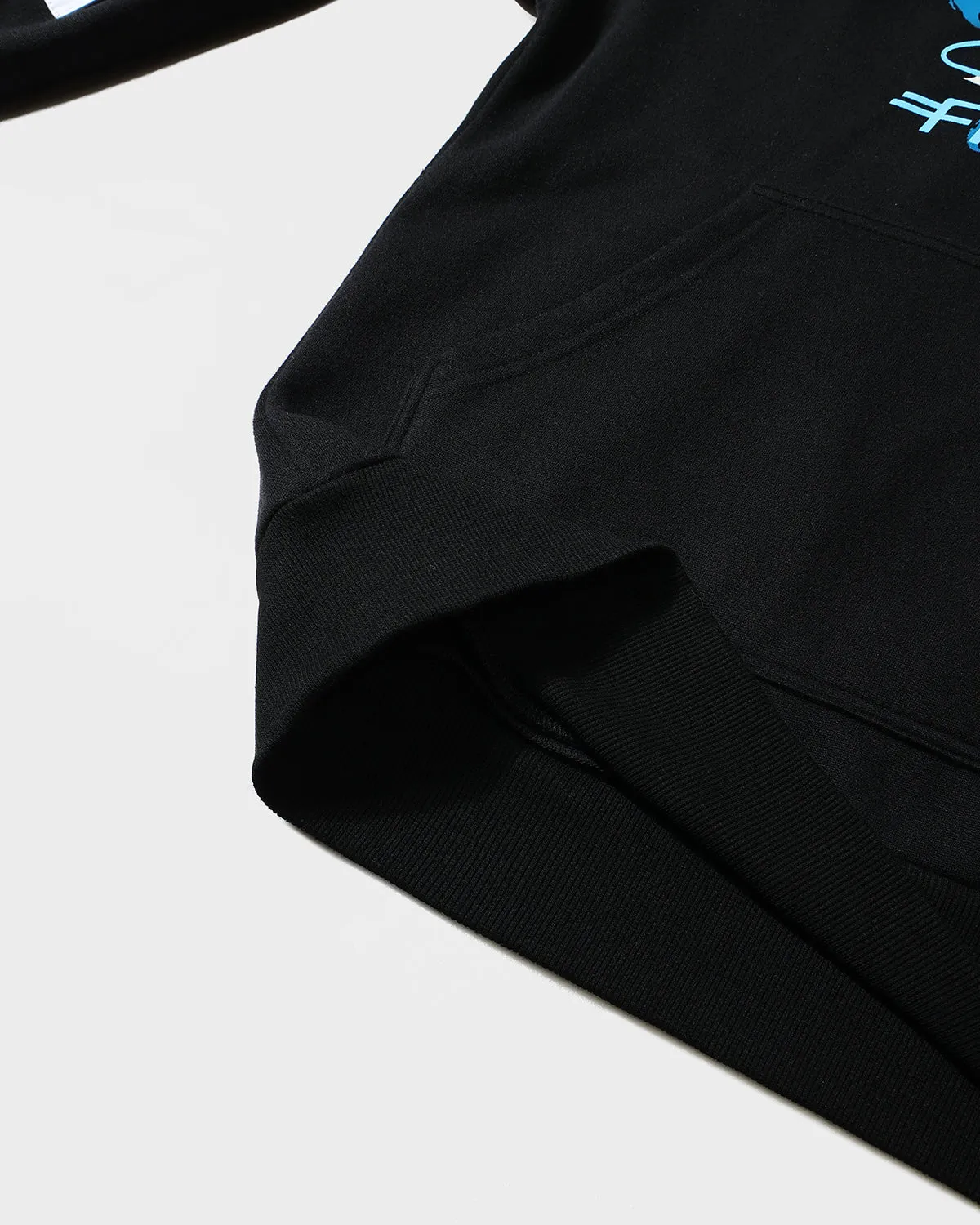 First Class Hoodie & Sweats Set in Black