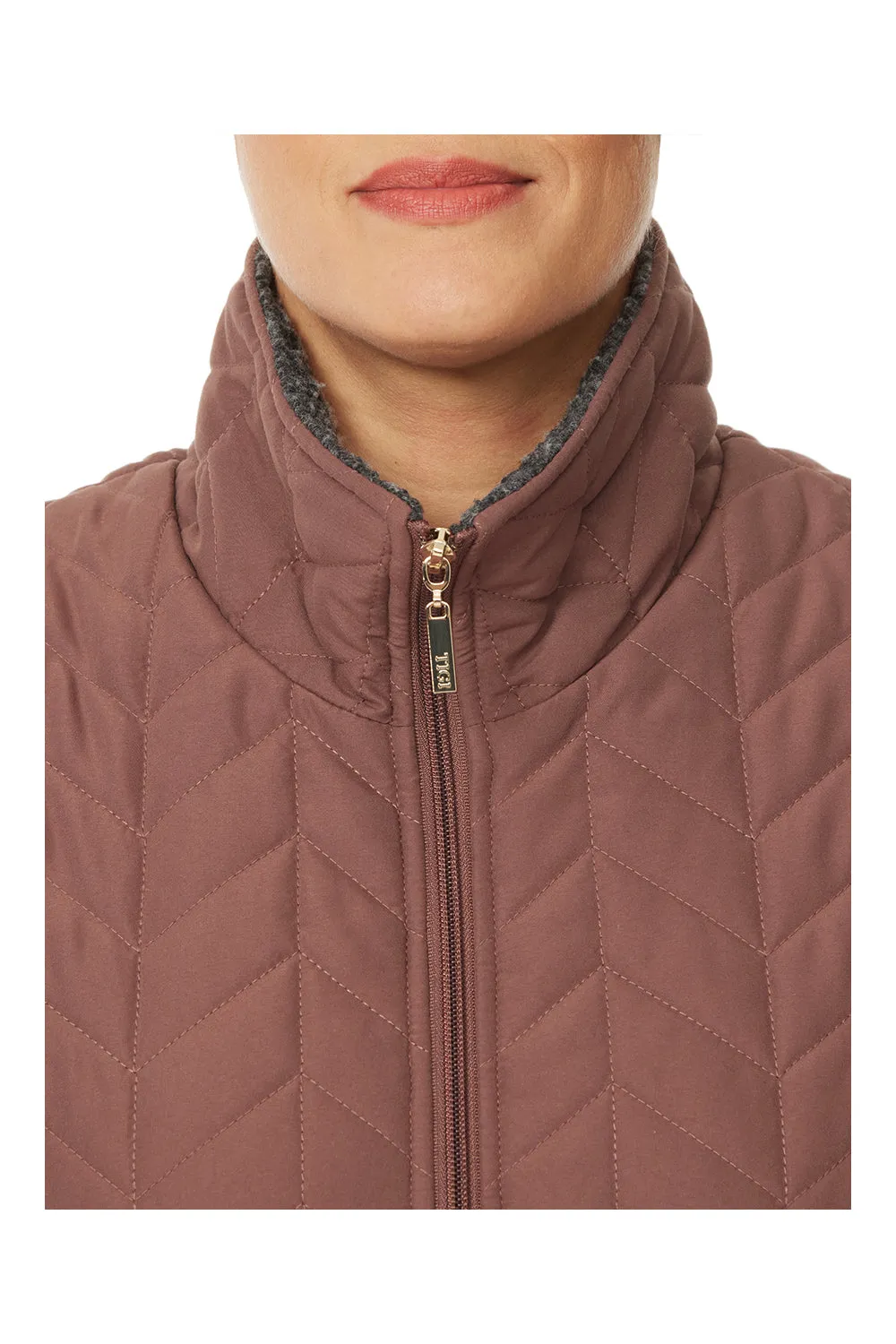 Fleece Collar Gilet