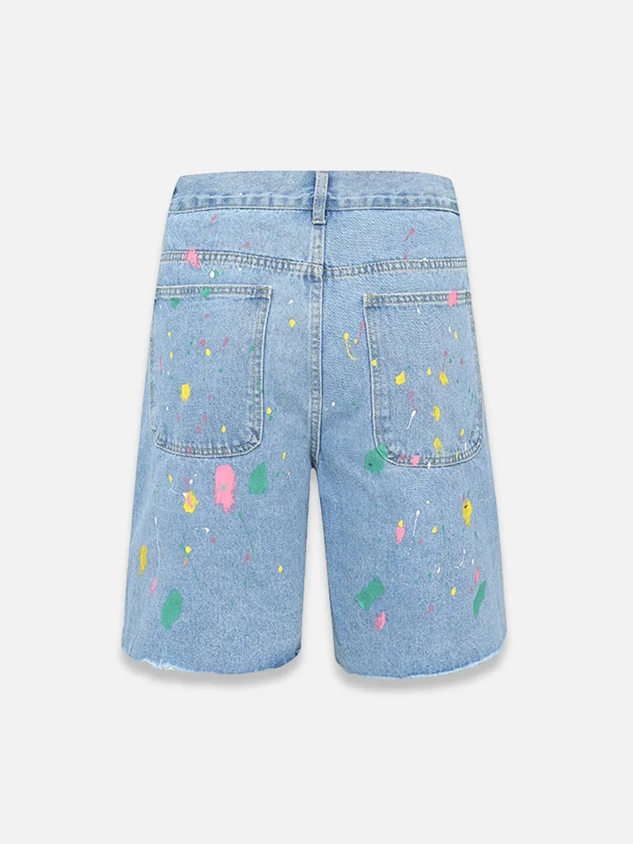 Flowers Jorts