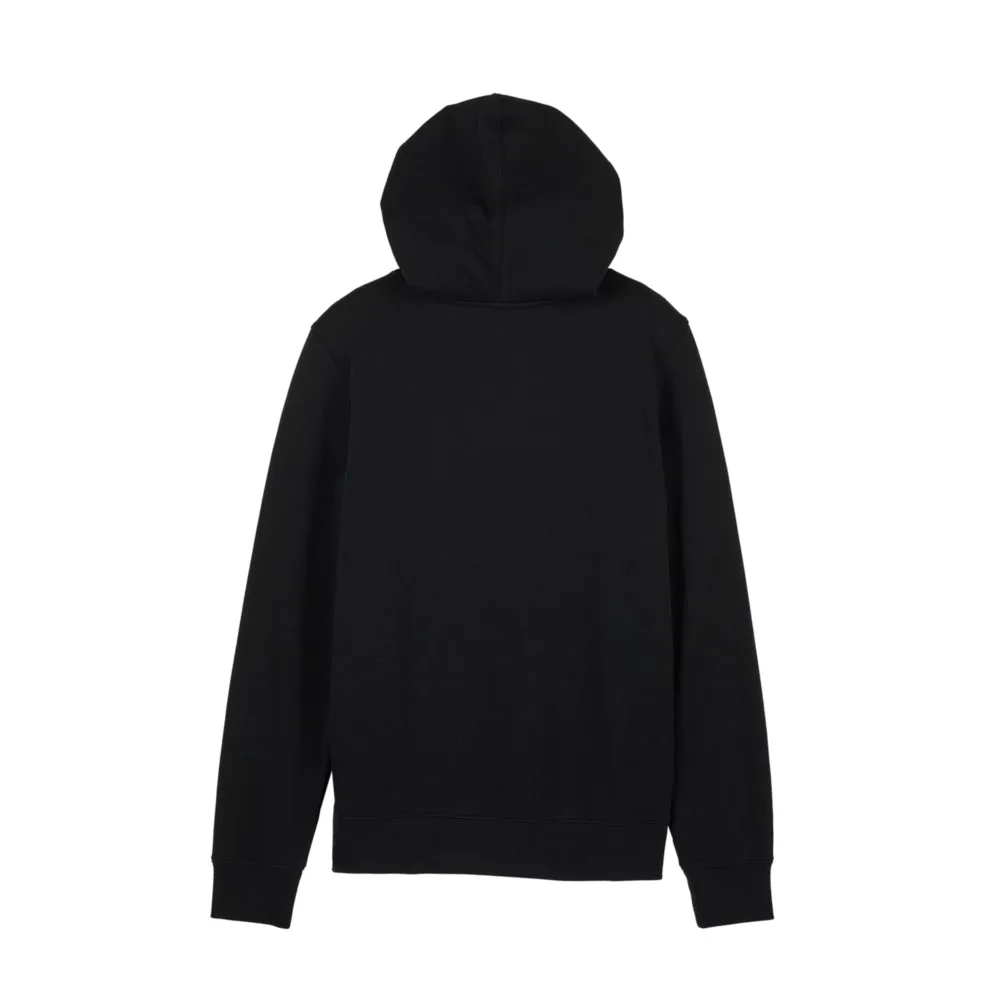 FOX WOMENS FOX HEAD FLEECE PULLOVER HOODY [BLACK]