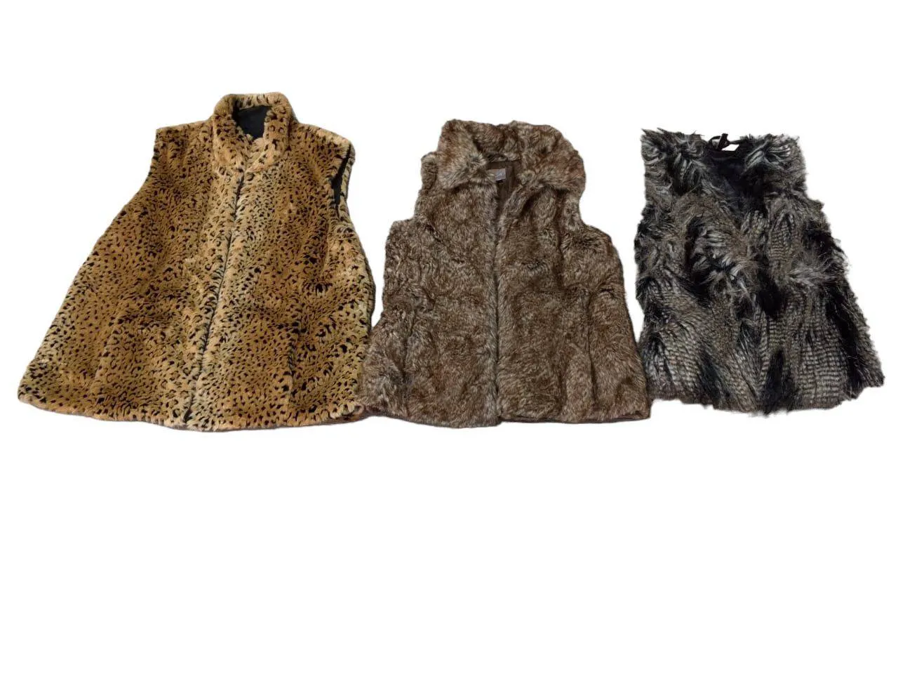 Fur Vests Mix - 12 pcs