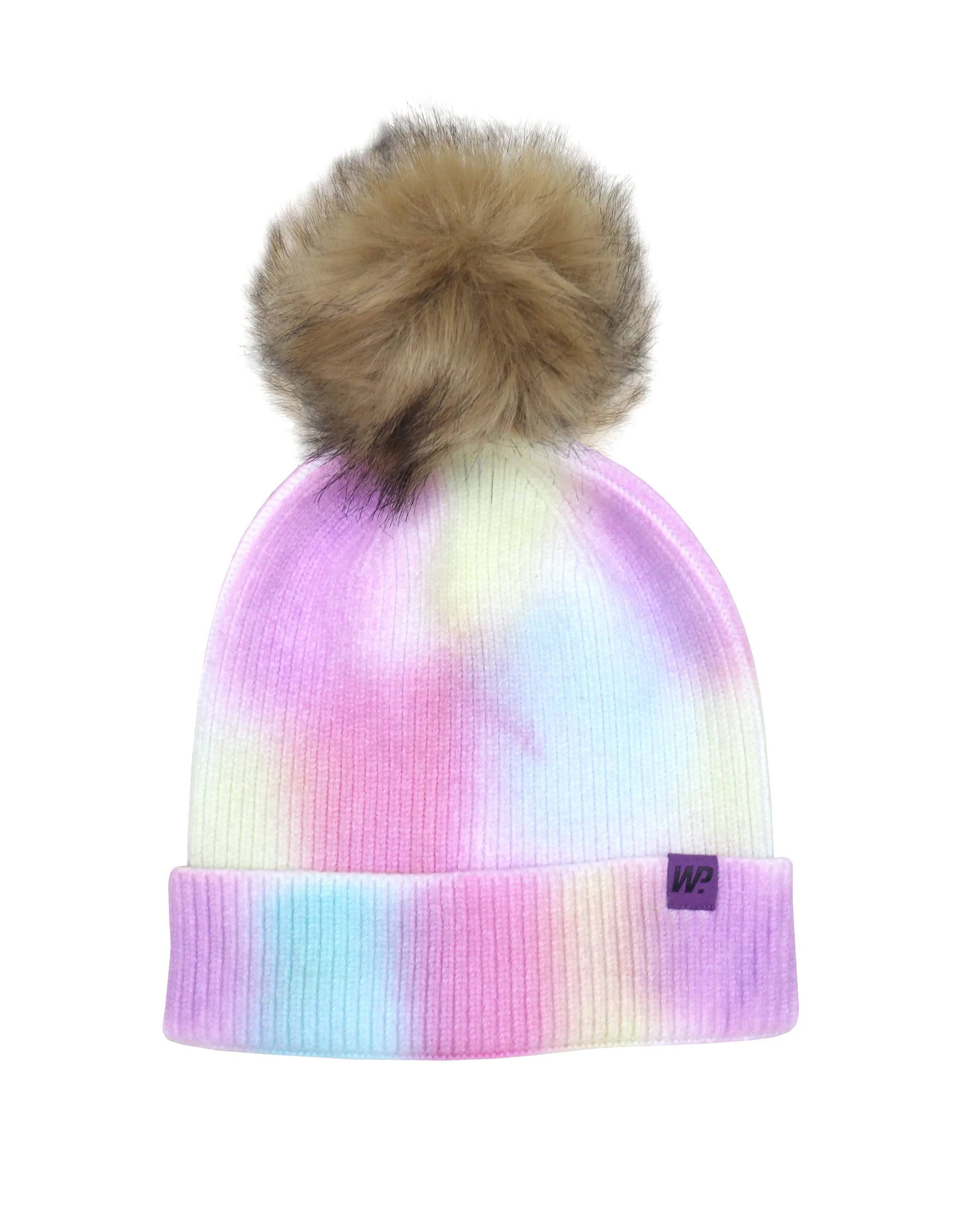 GIRLS 7-16 TIE DYE KNIT TOQUE