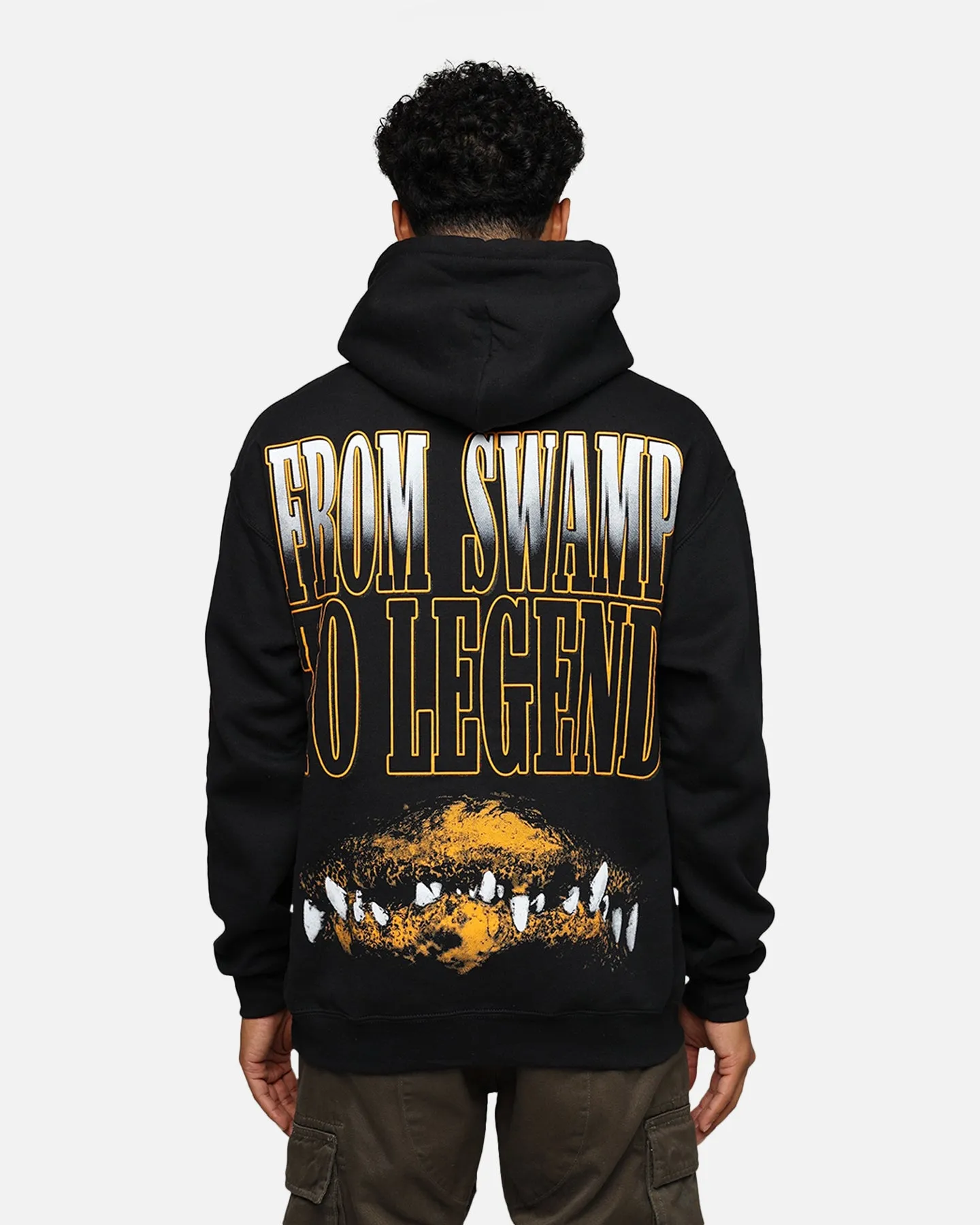 Goat Crew Louisiana Vintage Hoodie Black