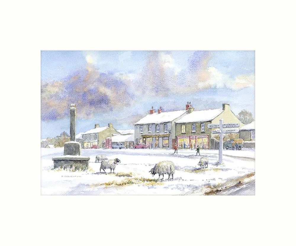 Goathland in Winter Art Print