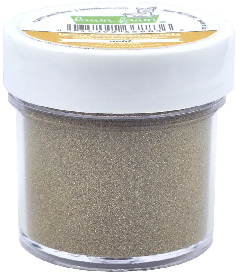 gold embossing powder