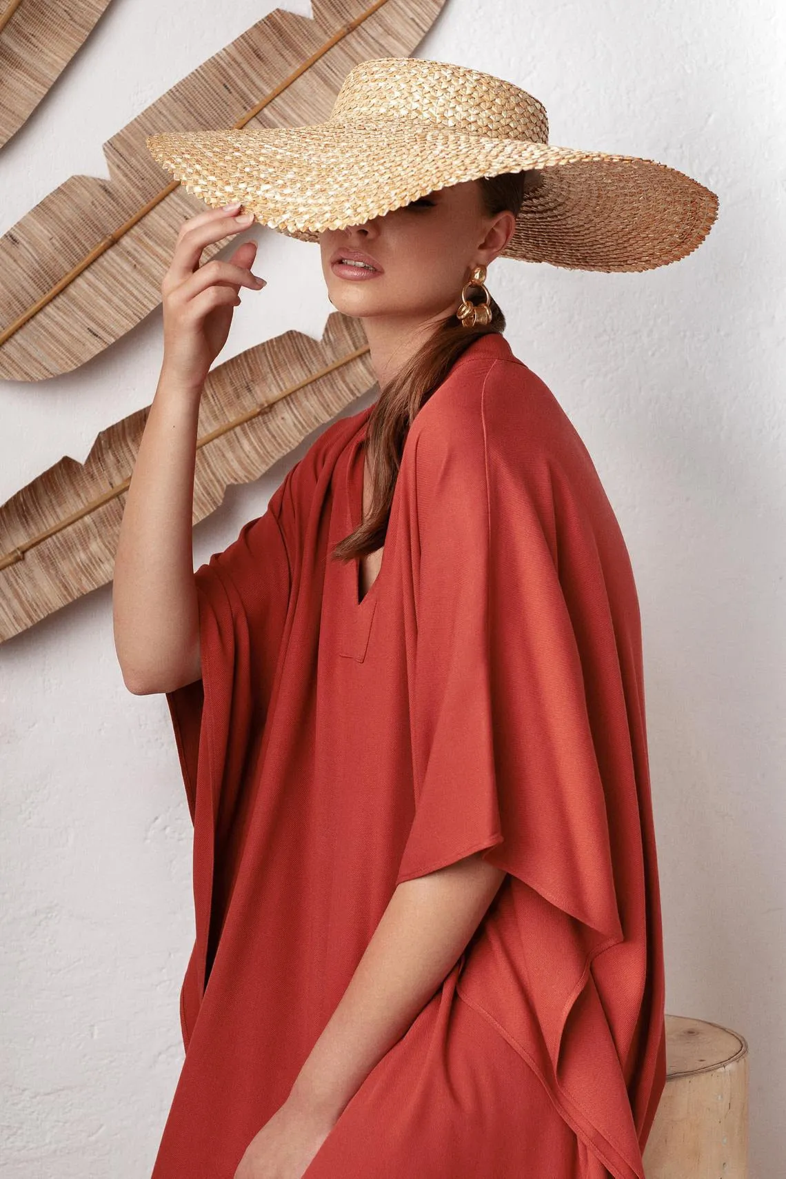 Gracie Silky Kaftan Tunic Dress - 3 Colors