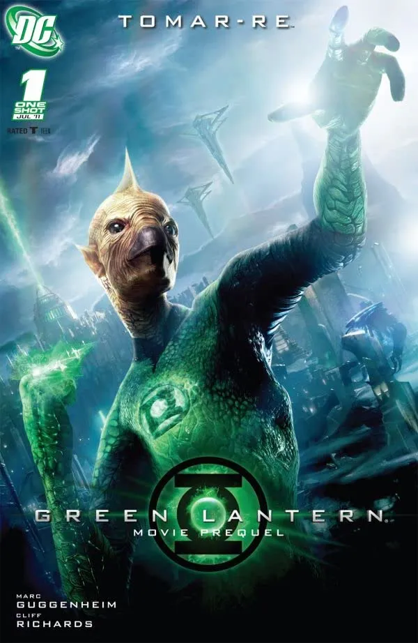 GREEN LANTERN MOVIE PREQUEL TOMAR RE #1