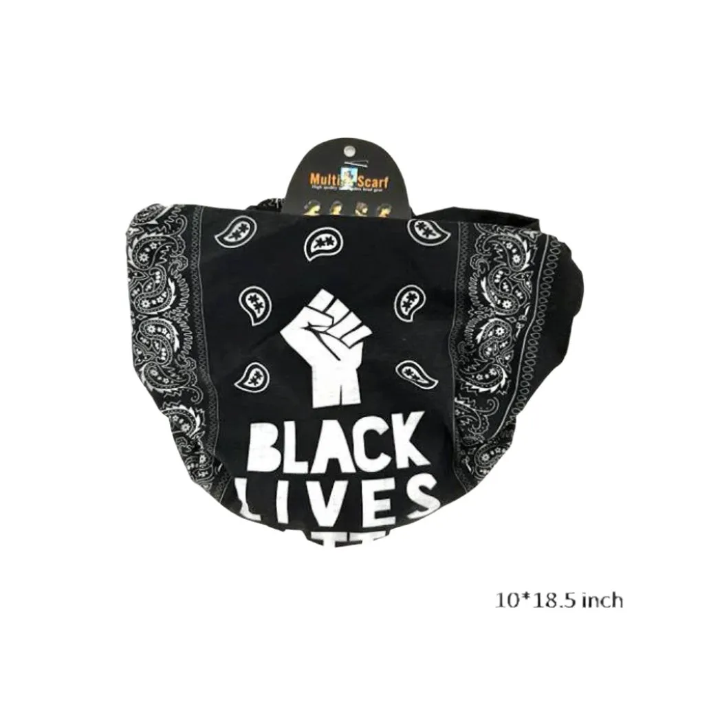 GYH8535 - Black Lives Matter Multi Functional Neck Gaiter