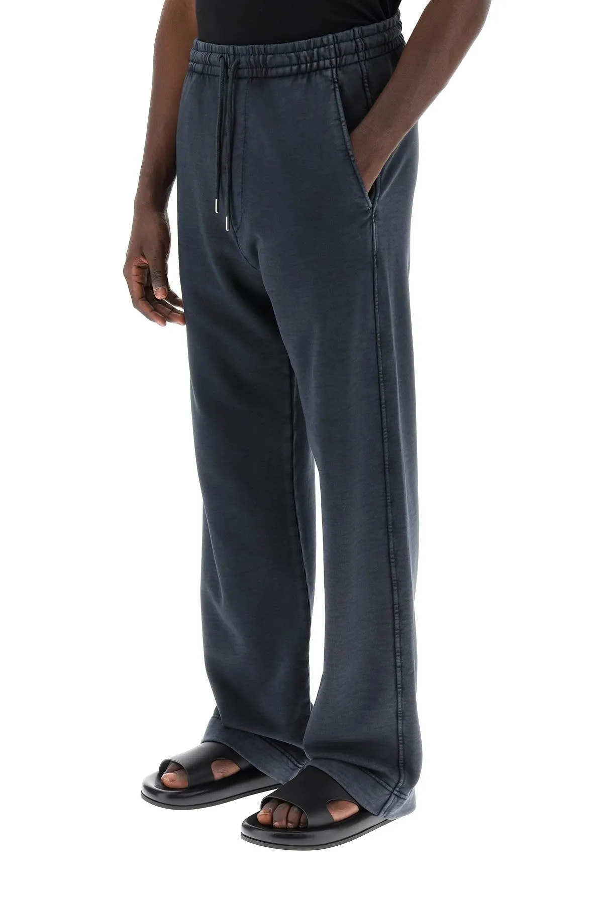 hamer overdyed straight sweatpants