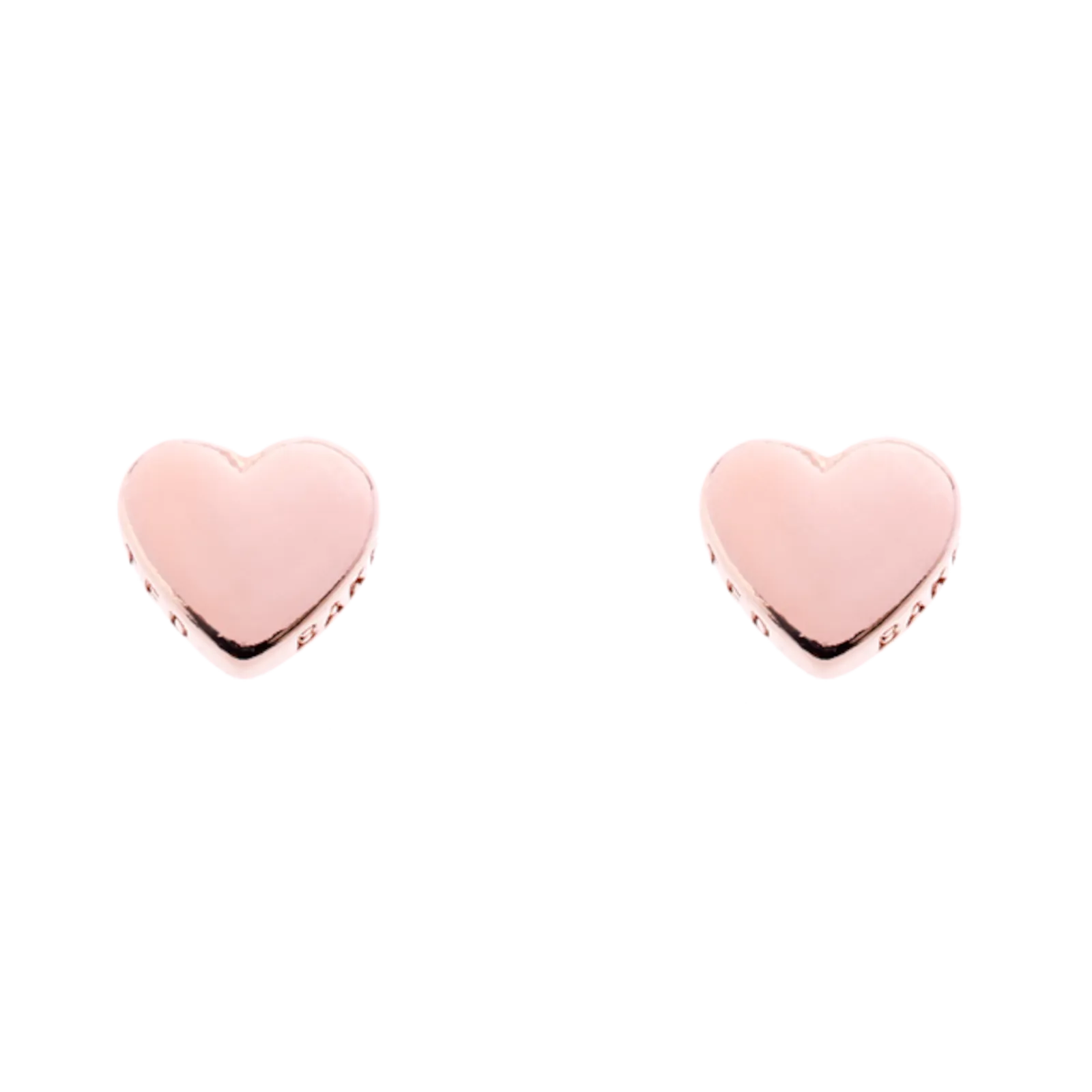 Harly Tiny Heart Stud Earring Rose Gold