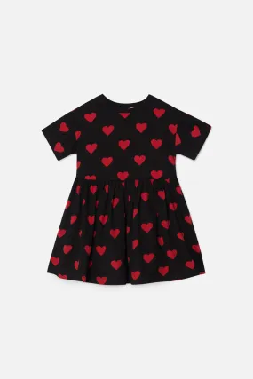 Hey Lover Kids Sweater Dress