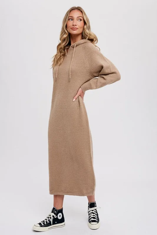 HOODIE SWEATER DRESS