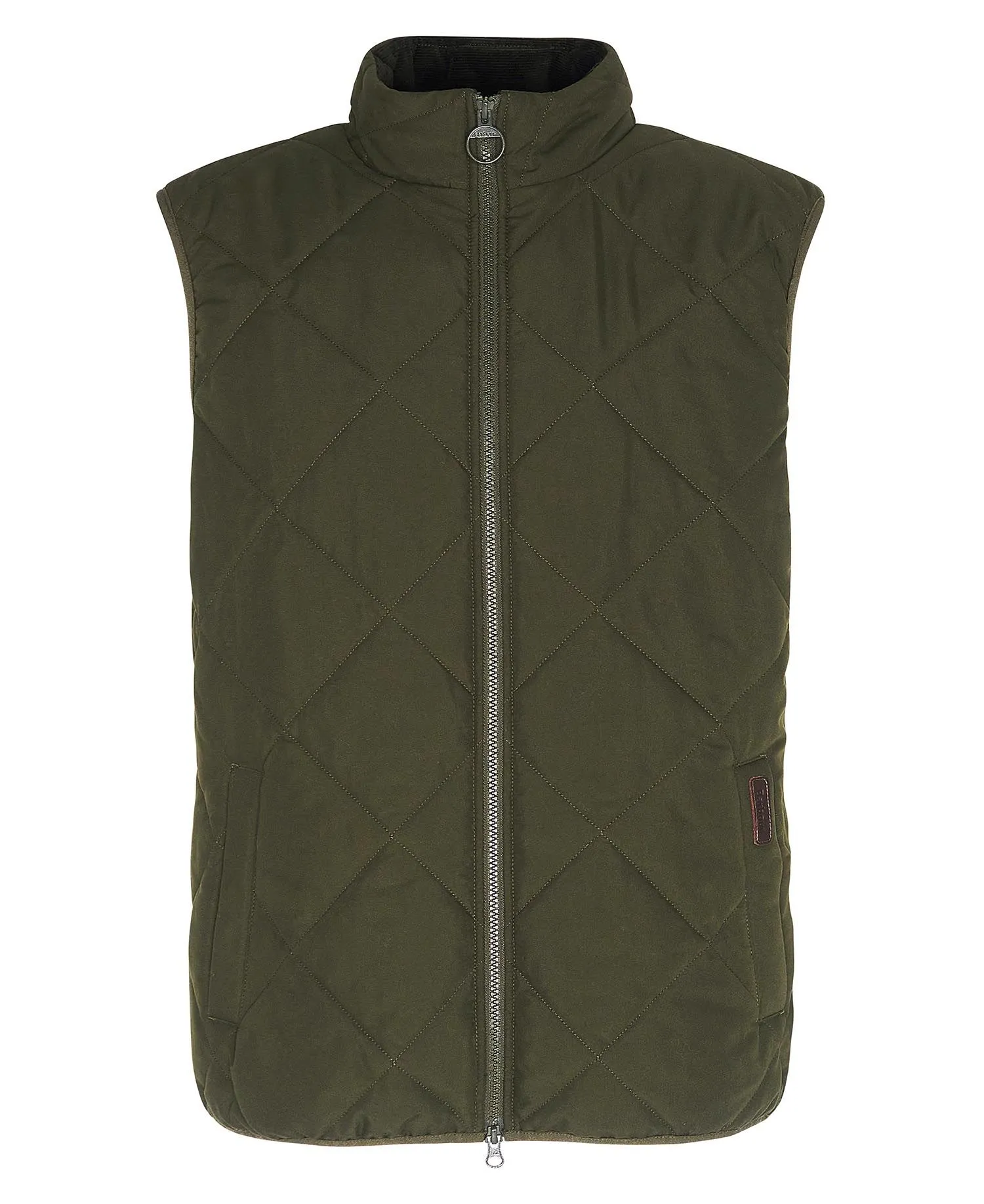 Hybrid Quilted Gilet - Olive