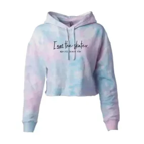 I Am The Skater Cotton Candy Hooded Crop