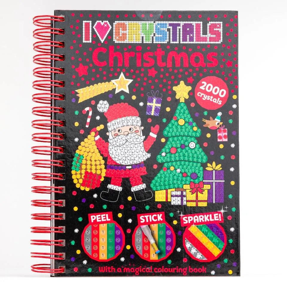 I Love Crystals Book: Christmas