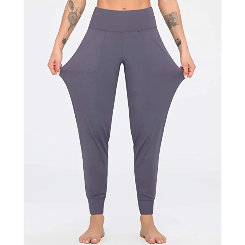 Joggers for Women Athletic Sweatpants with Pockets High Waist Workout Yoga Tapered Lounge Pants