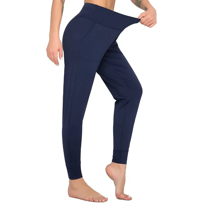 Joggers for Women Athletic Sweatpants with Pockets High Waist Workout Yoga Tapered Lounge Pants