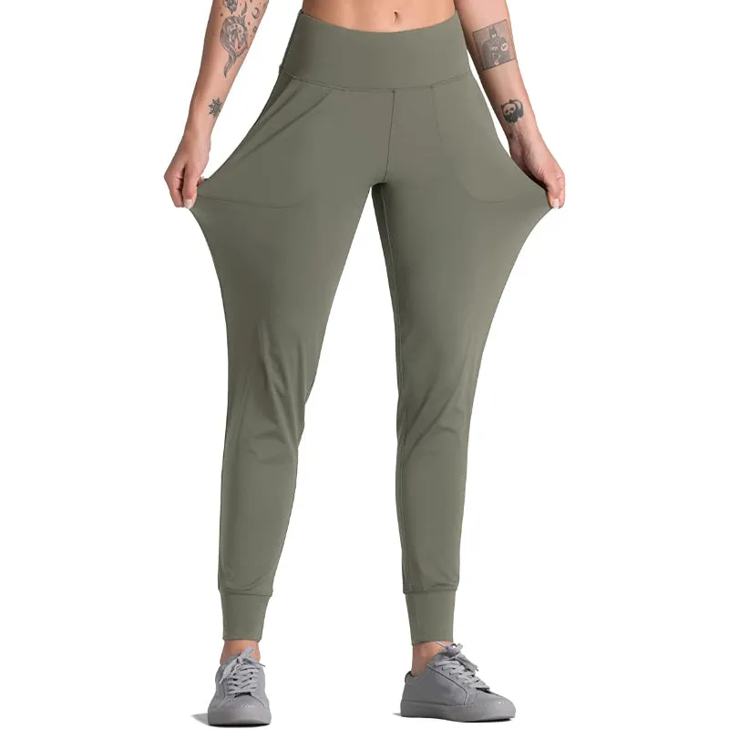 Joggers for Women Athletic Sweatpants with Pockets High Waist Workout Yoga Tapered Lounge Pants