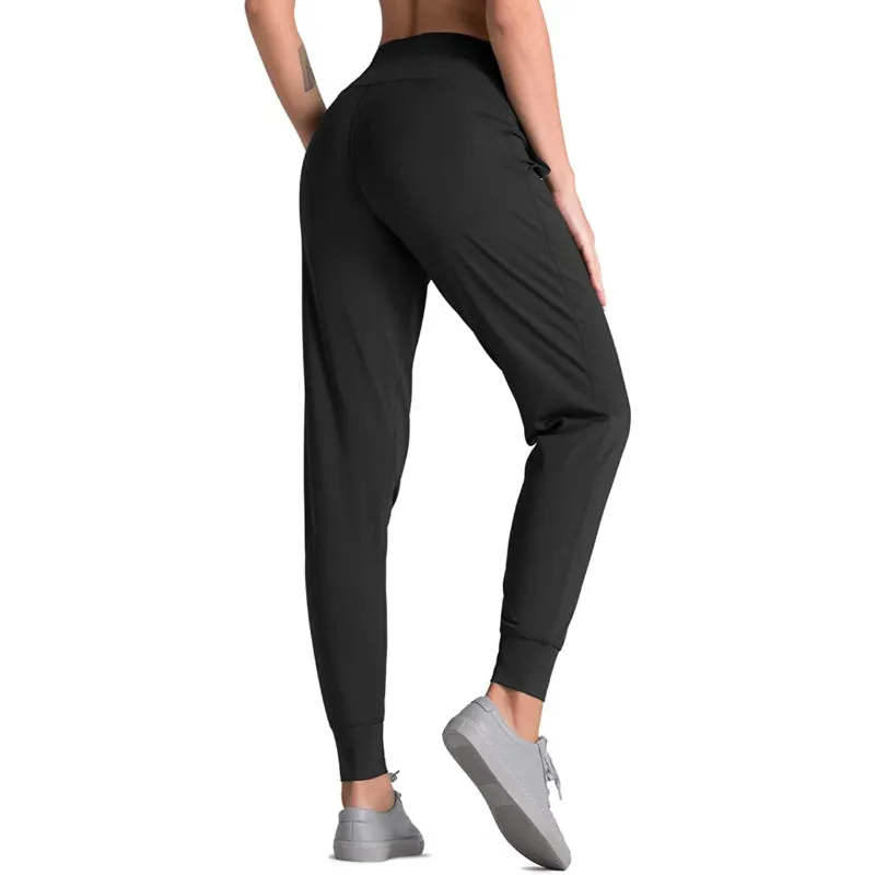 Joggers for Women Athletic Sweatpants with Pockets High Waist Workout Yoga Tapered Lounge Pants