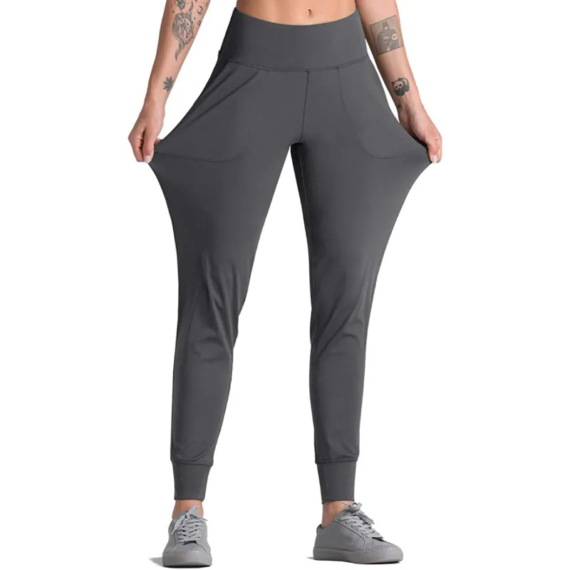 Joggers for Women Athletic Sweatpants with Pockets High Waist Workout Yoga Tapered Lounge Pants