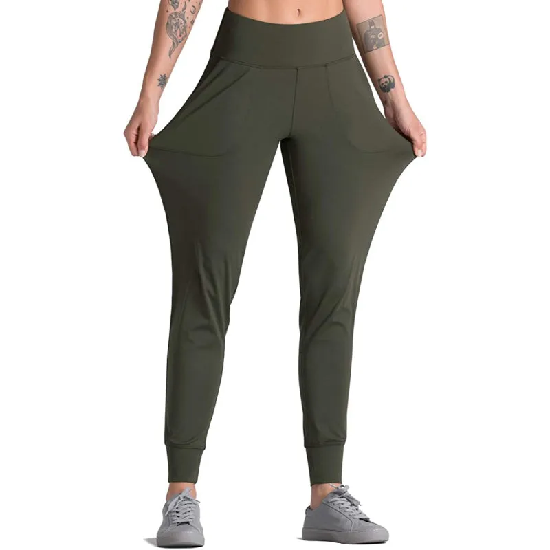 Joggers for Women Athletic Sweatpants with Pockets High Waist Workout Yoga Tapered Lounge Pants