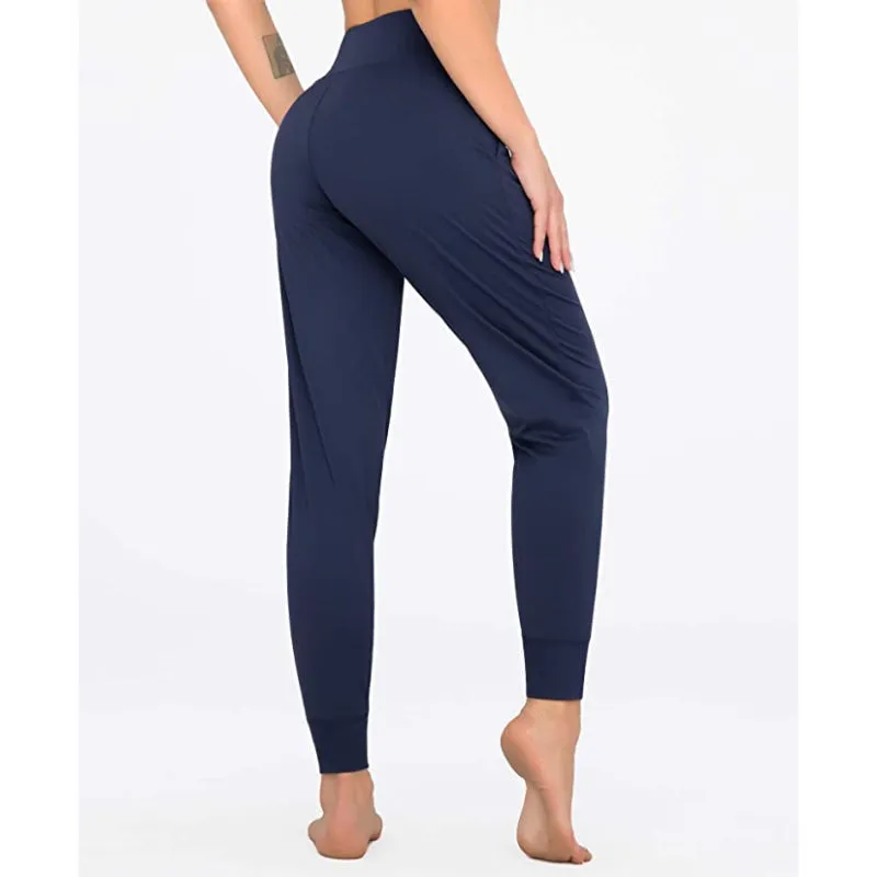 Joggers for Women Athletic Sweatpants with Pockets High Waist Workout Yoga Tapered Lounge Pants