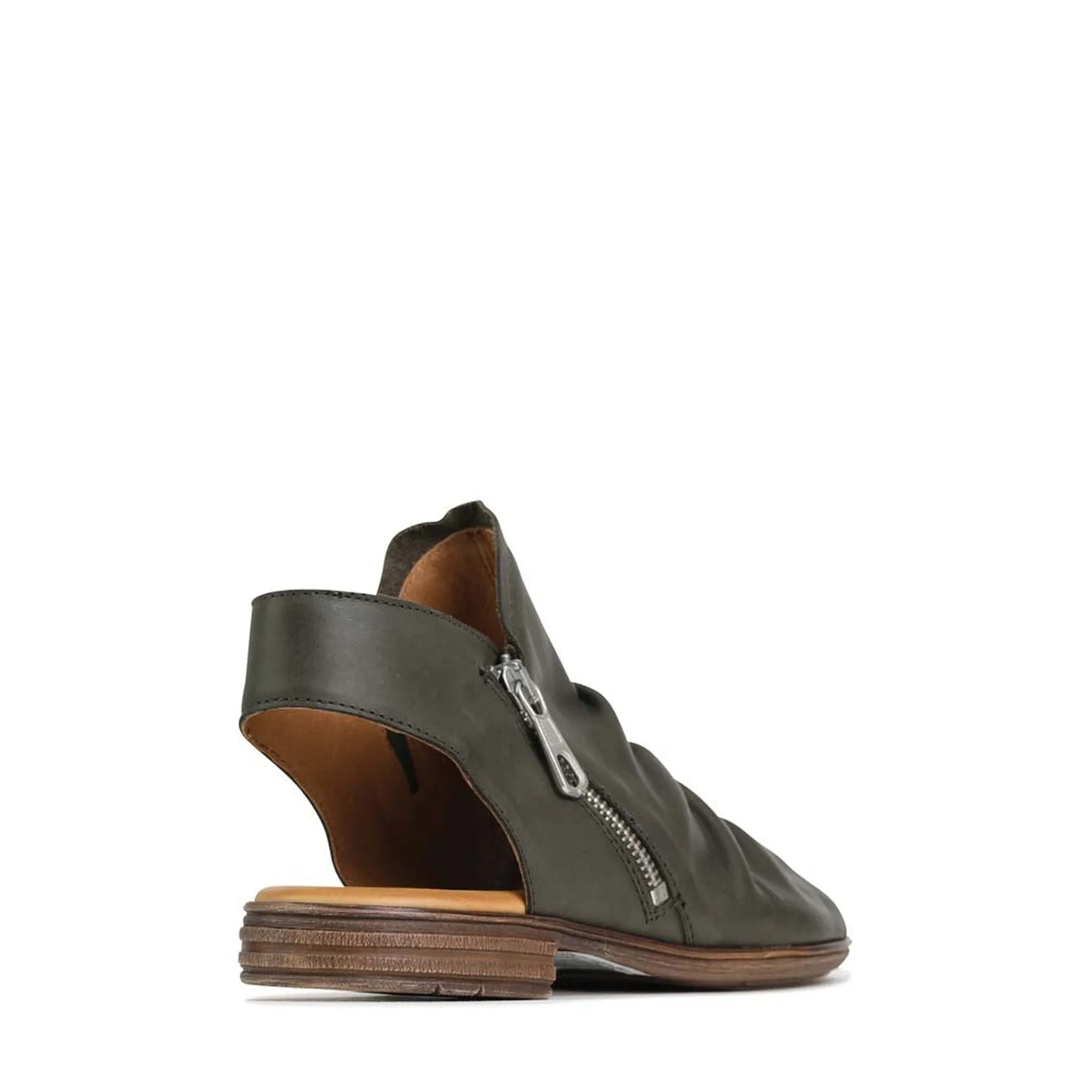 KAMI ANKLE ZIP SANDALS LEATHER