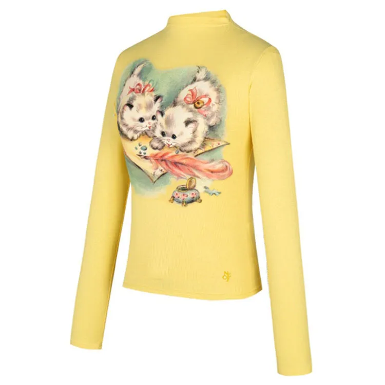 Kitty Y2K Long Sleeve Top