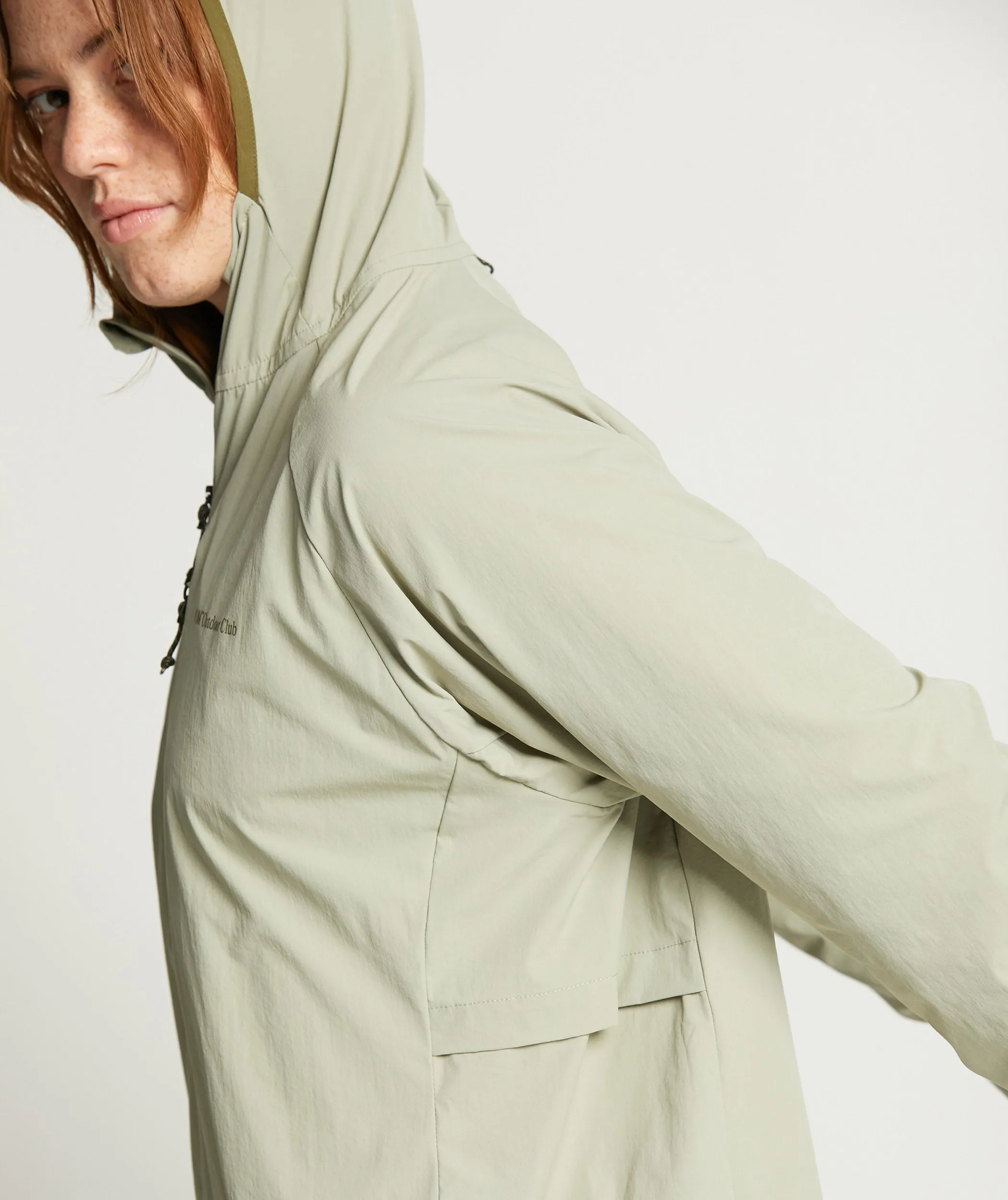 Ladies Outdoor Windbreaker - Matcha Green