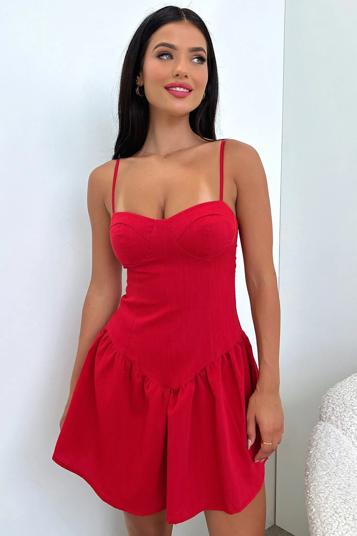 Lahana Dress - Red