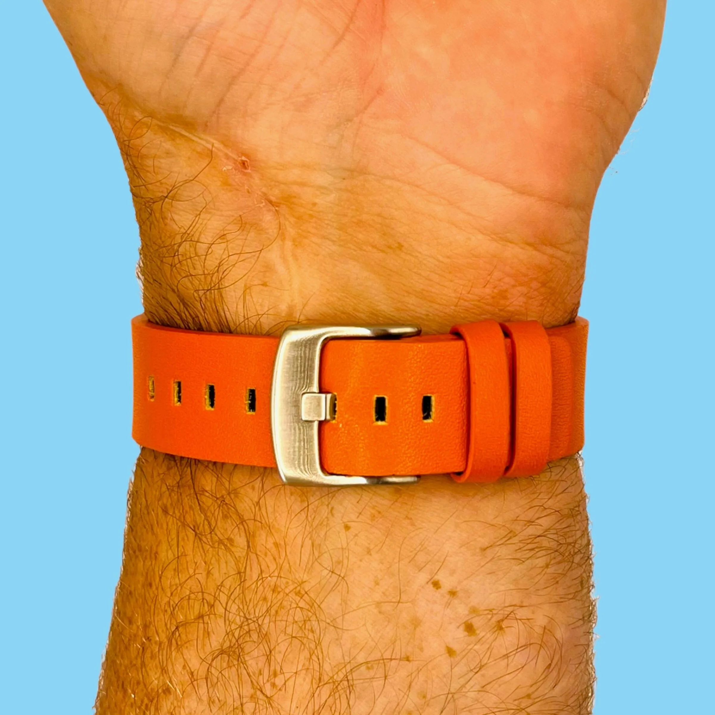 Leather Straps Compatible with the Fossil Traditional 22mm Range