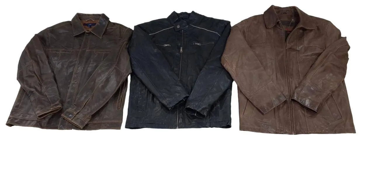 Leather Structure Jackets Mix - 14 pcs