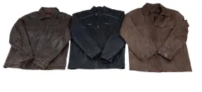 Leather Structure Jackets Mix - 14 pcs