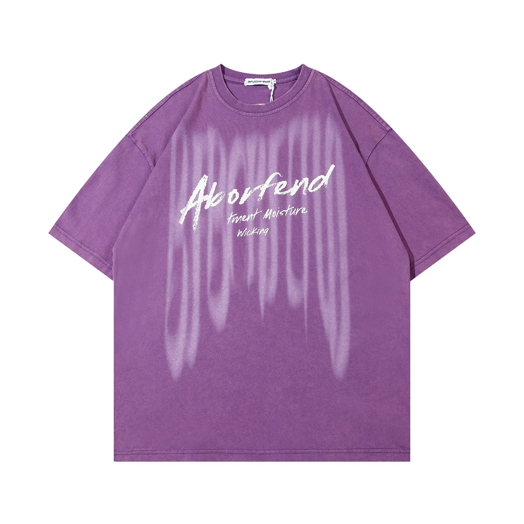 Letter Wash | Y2K Inspired Oversized Graphic T-Shirt