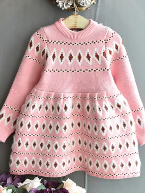 Looking Pretty Knit Sweater Dress