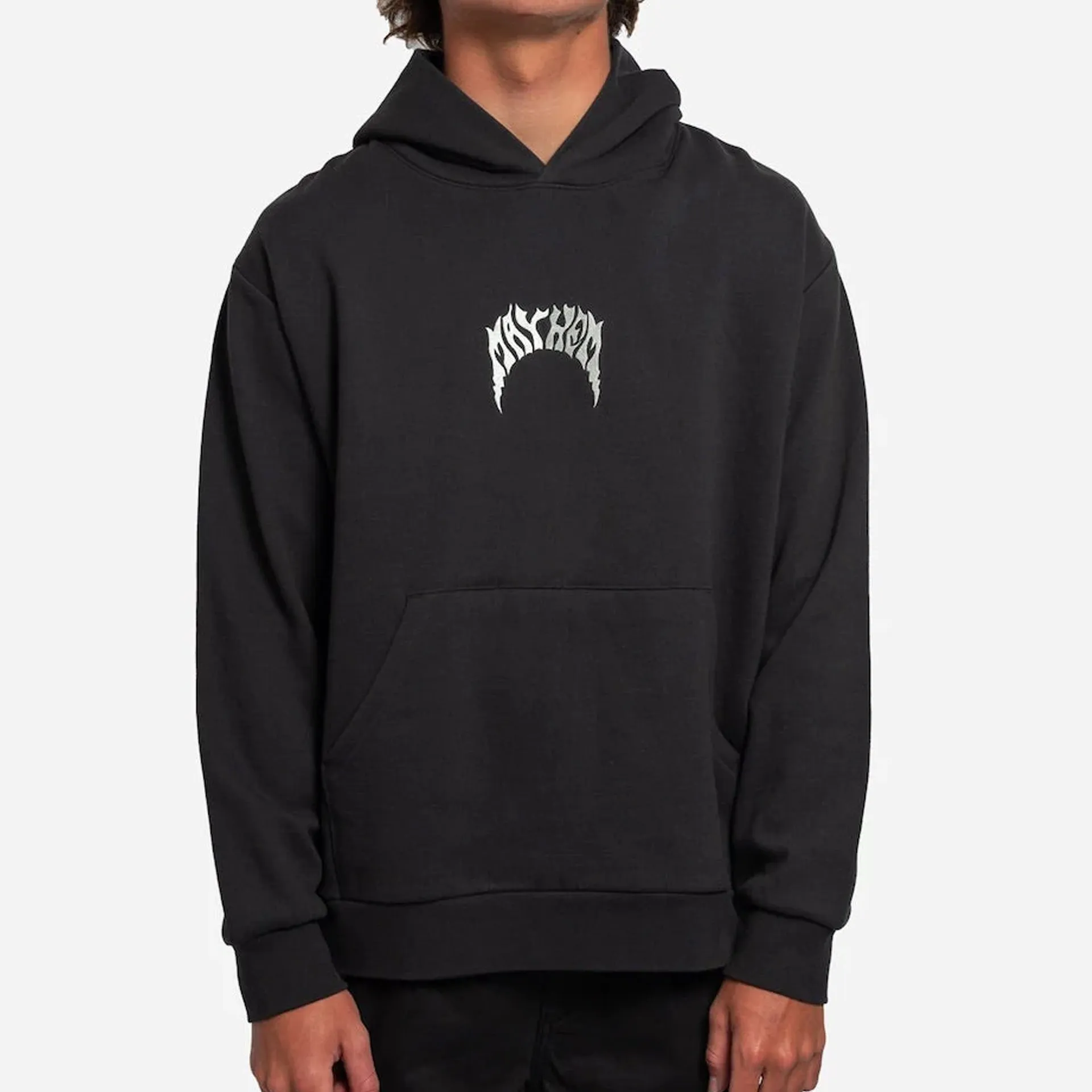 Lost Mens Mayhem Designs Pullover Hoodie - Vintage Black