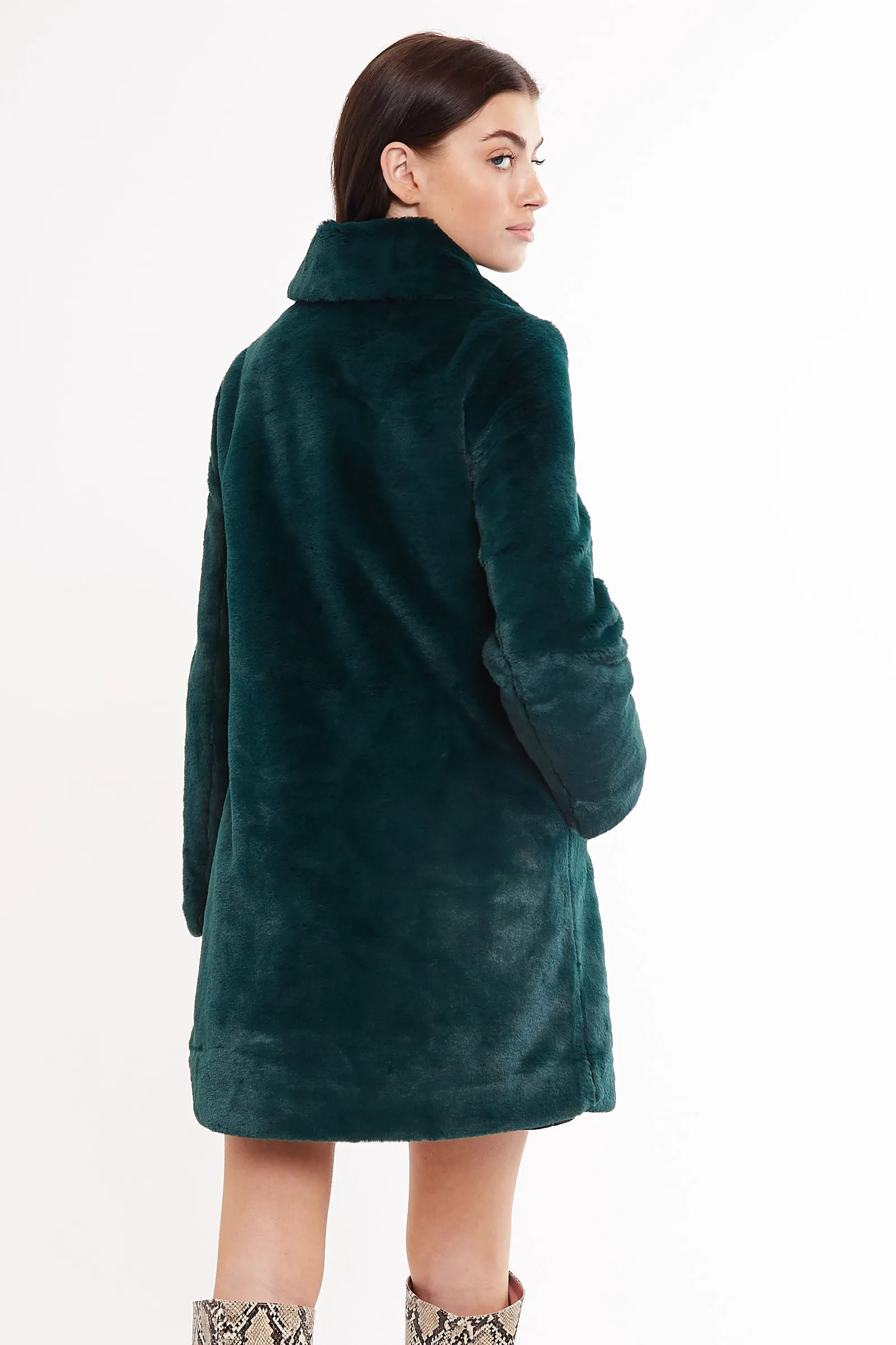 Louche Elen Faux Fur Coat