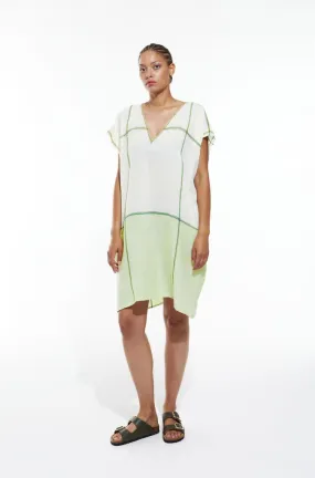 Mapoesie Elia Rhodes Dress in Sage