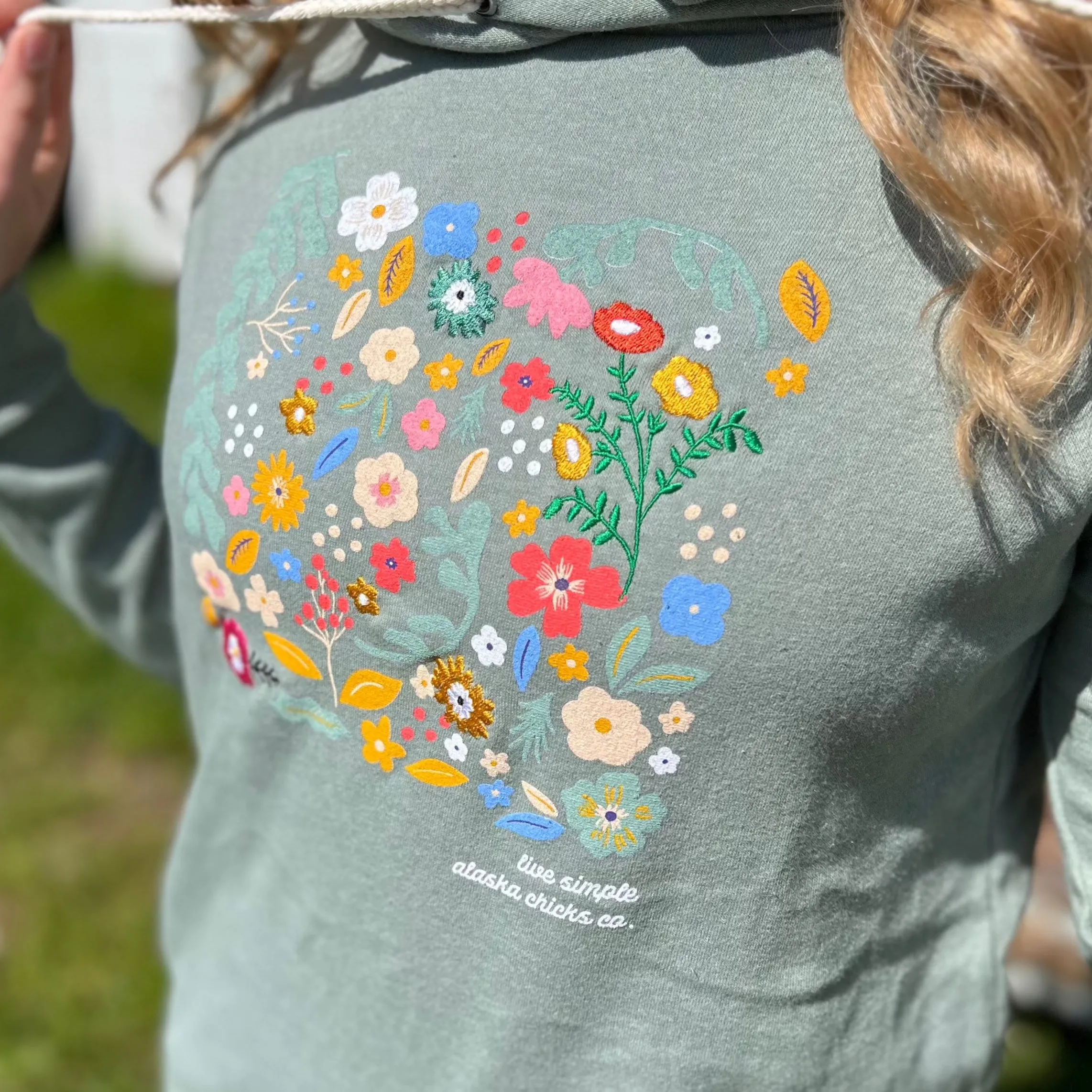 Meadow Flowers Hoodie