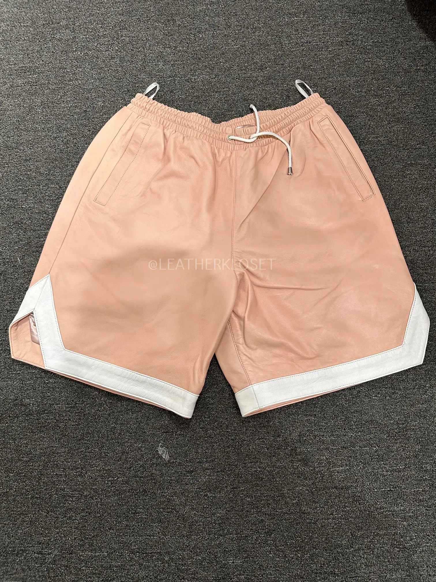 Men's Leather Shorts