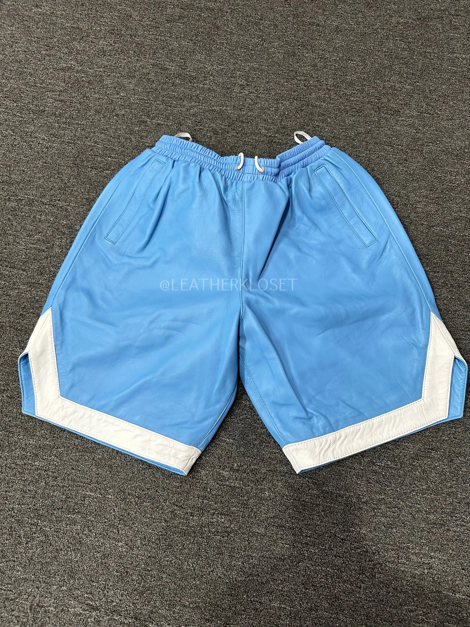 Men's Leather Shorts