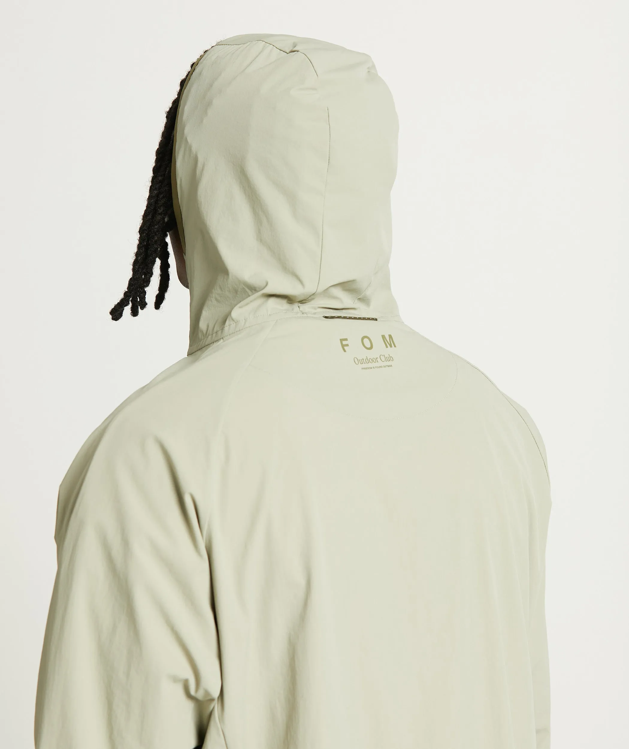 Mens Outdoor Windbreaker - Matcha Green