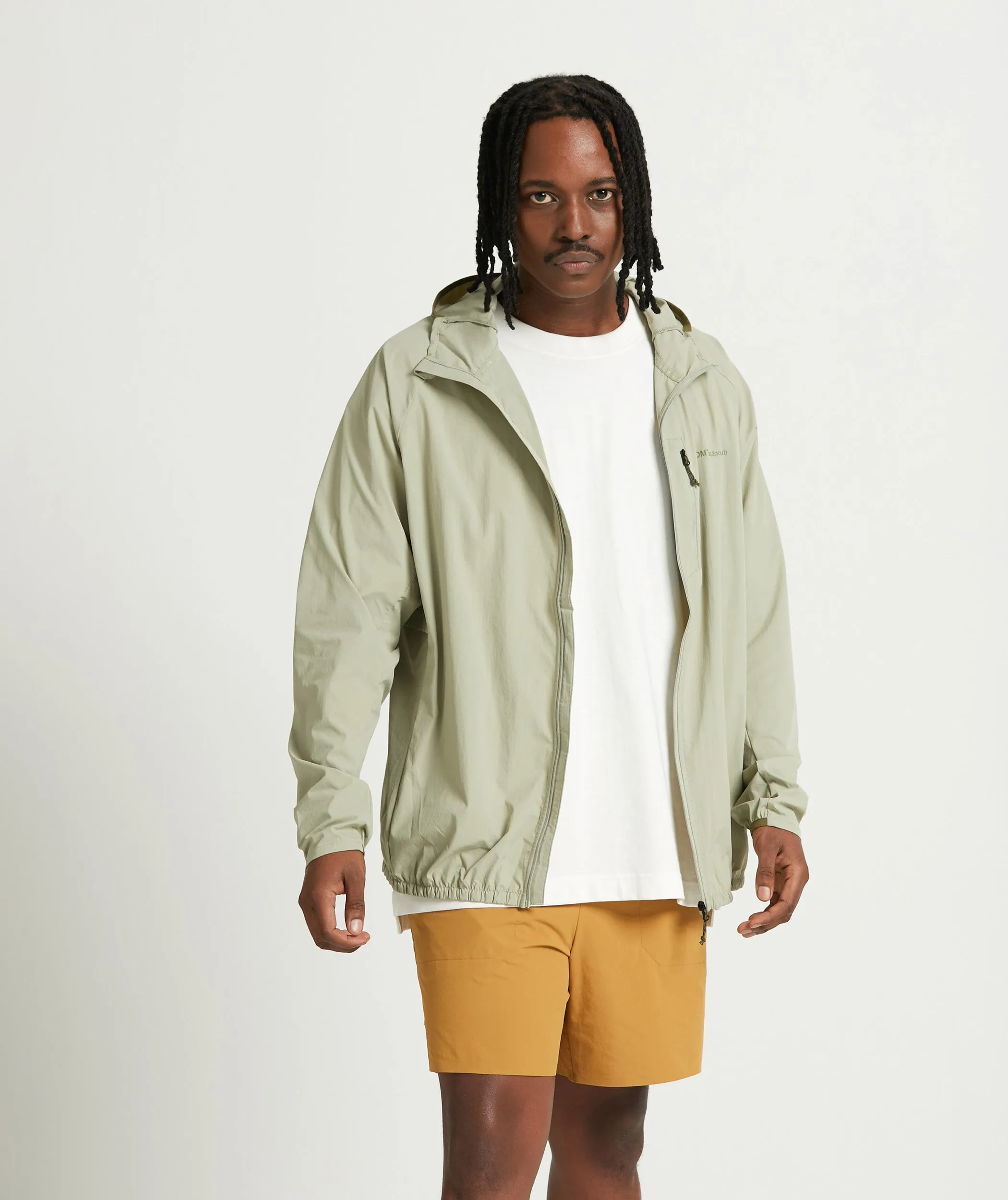 Mens Outdoor Windbreaker - Matcha Green