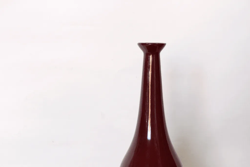 Milk Bottle Shaped Ceramic Vase