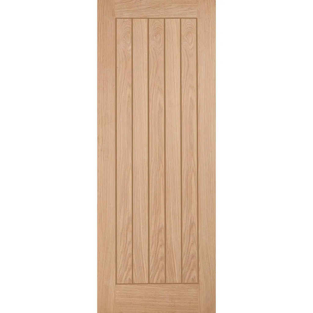 Minimalist Wardrobe Door & Frame Kit - Belize Oak Door - Prefinished